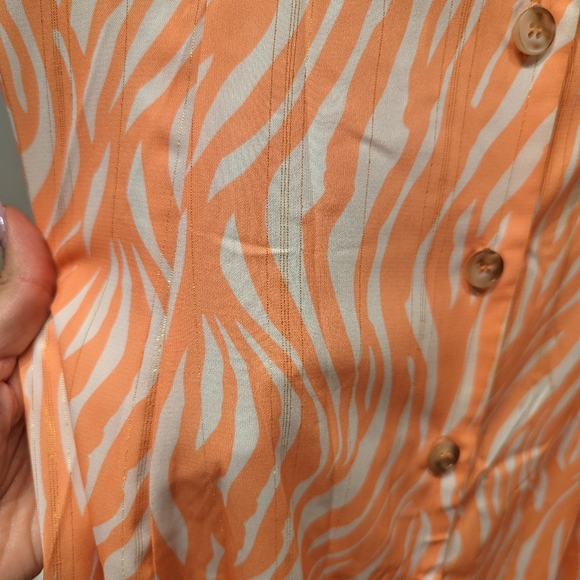 Retro orange dress - Picture 3 of 3